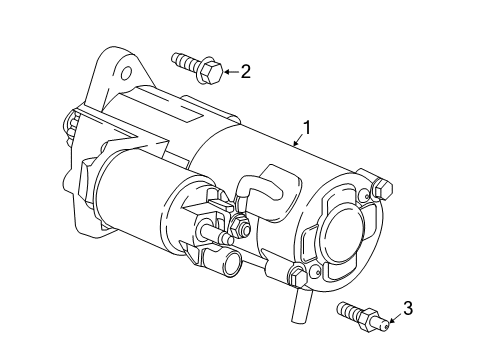 2016 Buick Cascada Starter Diagram