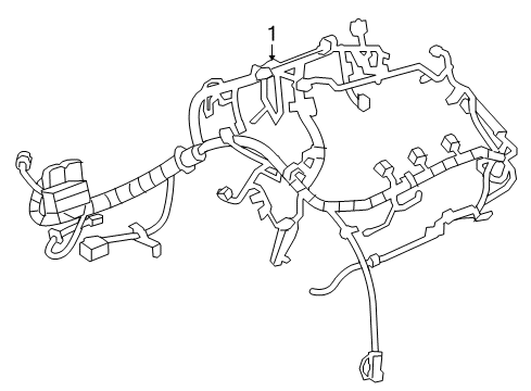 2015 Buick Regal Harness Assembly, Engine Wiring Diagram for 39064345