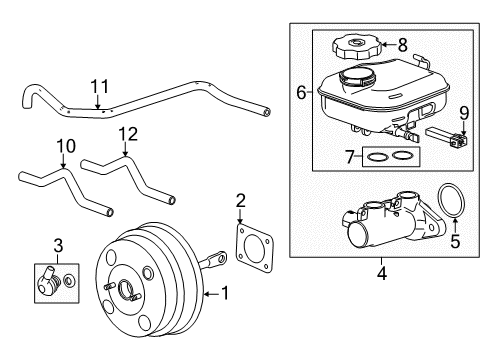 2013 Chevy Camaro Dash Panel Components Diagram 2 - Thumbnail