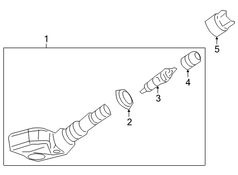 2008 Buick LaCrosse Tire Pressure Monitoring, Electrical Diagram