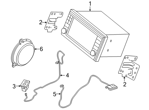 2017 Chevy City Express Sound System Diagram