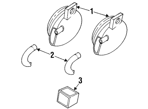 1994 Pontiac Firebird Horn Diagram