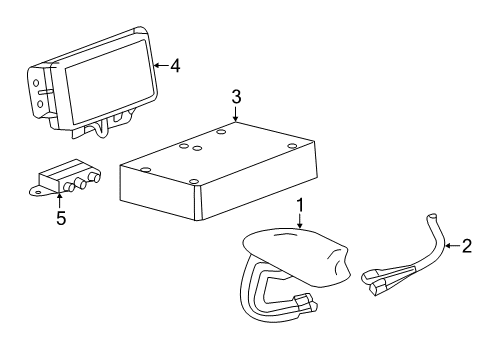 2018 Chevy Equinox Communication System Components Diagram