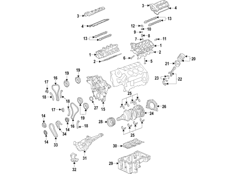 2023 Chevy Blazer Engine Parts, Mounts Diagram 3 - Thumbnail