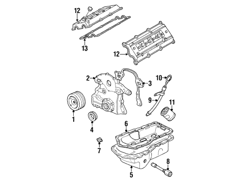 1996 Oldsmobile Aurora Filters Diagram