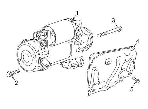 2019 Buick LaCrosse Starter, Electrical Diagram 2 - Thumbnail