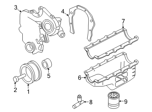 2004 Buick Century Filters Diagram 1 - Thumbnail