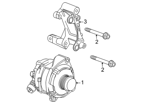 2024 Cadillac CT5 Alternator Diagram 3 - Thumbnail