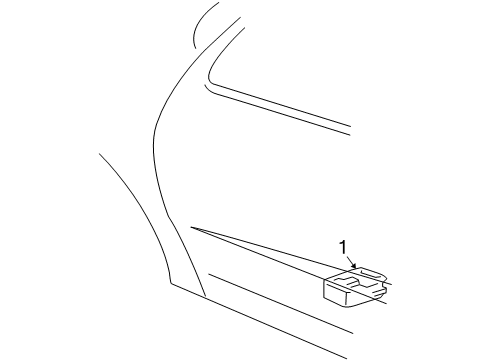 1995 Chevy Cavalier BLOCK, Main Wiring Junction and Fuse Block Diagram for 12129289