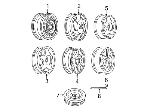 2005 Chevy Monte Carlo Wheels Diagram