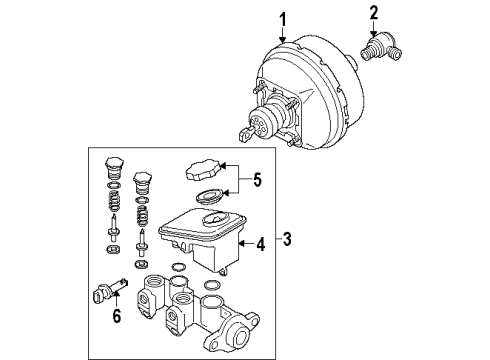 2004 Oldsmobile Silhouette Dash Panel Components Diagram