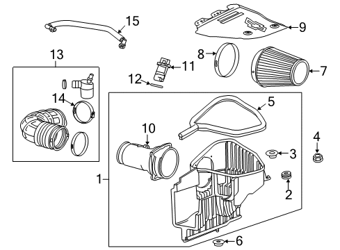 2014 Chevy Camaro Filters Diagram 4 - Thumbnail