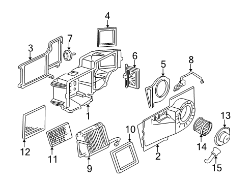 2002 Chevy Express 1500 Air Conditioner Diagram 2 - Thumbnail