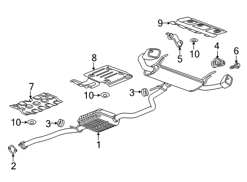 2018 Chevy Equinox Exhaust Components Diagram 4 - Thumbnail