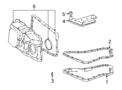 2001 Buick Century Transmission Diagram