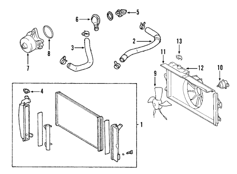 2004 Pontiac Vibe Fuel Supply Diagram 1 - Thumbnail