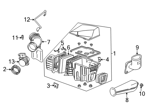 2001 Chevy Venture Filters Diagram 2 - Thumbnail