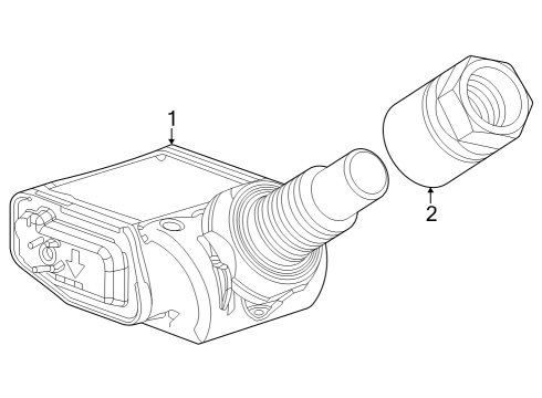 2023 Cadillac LYRIQ SENSOR ASM-TIRE PRESS IND Diagram for 13545364