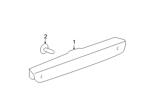 2014 Chevy Captiva Sport High Mount Lamps Diagram