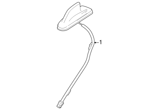 2022 Chevy Silverado 1500 Antenna & Radio Diagram 2 - Thumbnail