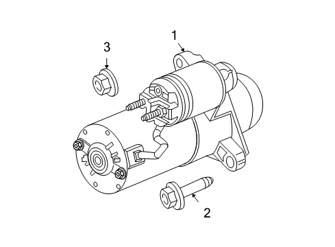 2007 Chevy Colorado Starter, Electrical Diagram