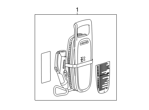 2016 Chevy Spark EV Electrical Components Diagram 1 - Thumbnail