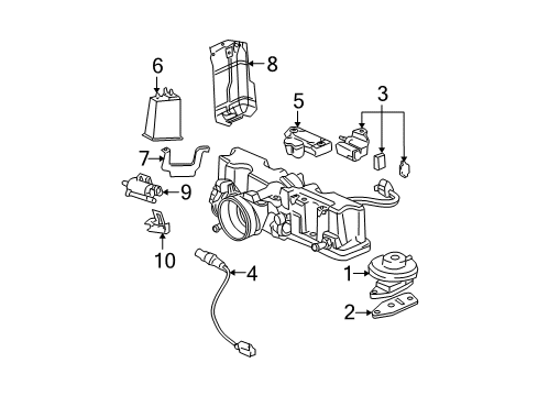 1998 Pontiac Sunfire Powertrain Control Diagram 3 - Thumbnail