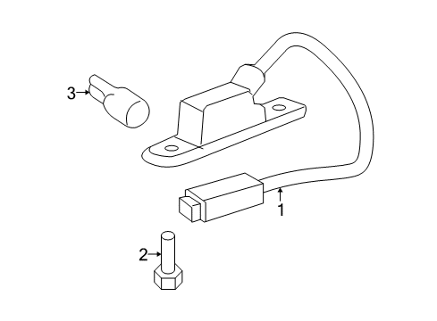 2012 Chevy Malibu License Lamps Diagram