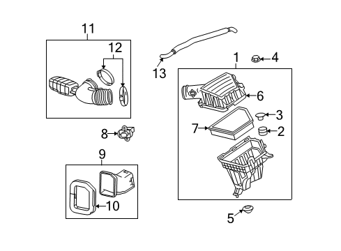 2014 Chevy Camaro Filters Diagram 1 - Thumbnail