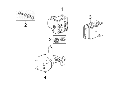 2009 Pontiac G5 Anti-Lock Brakes Diagram