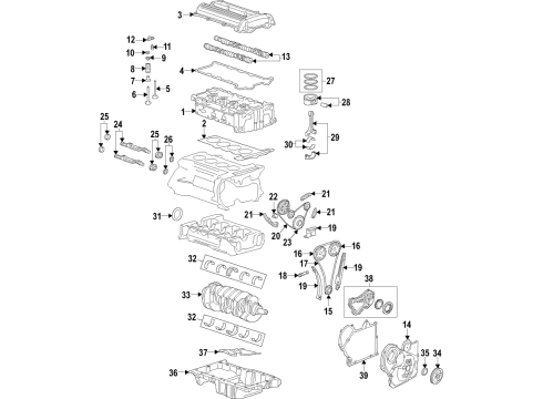 2011 Buick Regal Engine Parts & Mounts, Timing, Lubrication System Diagram 4 - Thumbnail