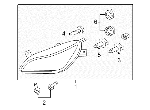 2007 Saturn Sky Headlamps, Electrical Diagram