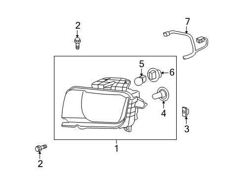 2011 Chevy Camaro Bulbs Diagram 3 - Thumbnail