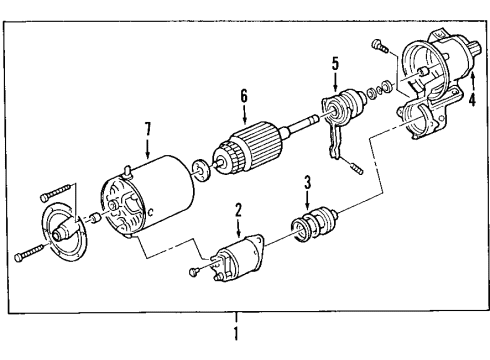 2002 Buick Century Starter, Charging Diagram