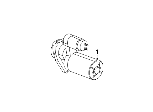 2006 GMC Sierra 3500 Starter Diagram 2 - Thumbnail