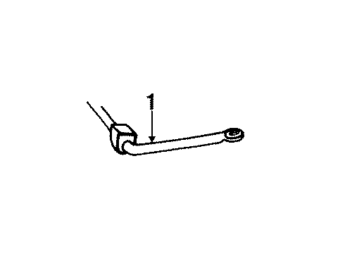 1988 Buick LeSabre Front Suspension, Control Arm Diagram 2 - Thumbnail