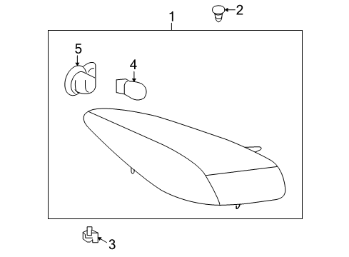 2009 Pontiac Solstice Bulbs Diagram 4 - Thumbnail