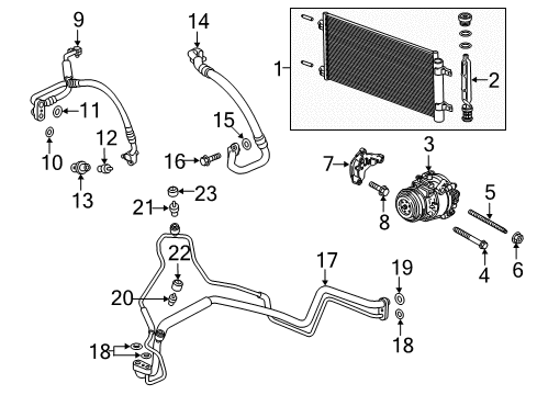 2018 Buick Encore Air Conditioner Diagram 1 - Thumbnail