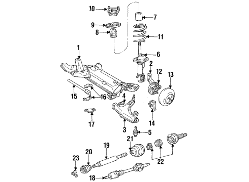 2021 Chevy Spark Steering Column & Wheel, Steering Gear & Linkage Diagram 4 - Thumbnail