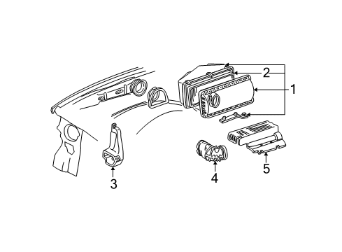 1996 Chevy K2500 Air Intake Diagram 2 - Thumbnail