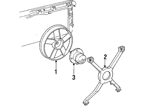 1990 Pontiac Grand Prix Cooling Fan Diagram