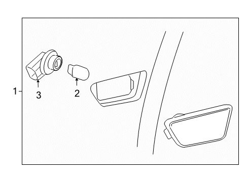 2015 Chevy Cruze Side Marker Lamps Diagram