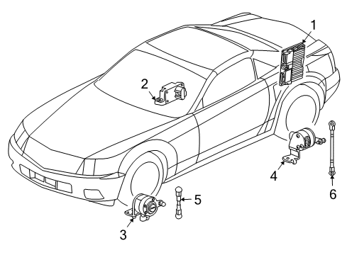 2004 Cadillac XLR Stability Control Diagram