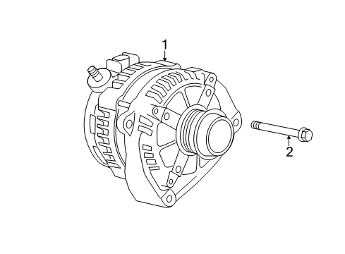 2019 Chevy Corvette Alternator Diagram 2 - Thumbnail