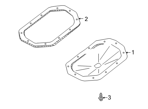 2007 Chevy Aveo5 Bolt/Screw,Front Differential Carrier Cover Diagram for 94500952