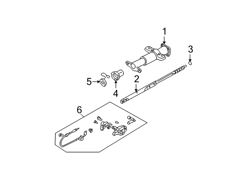 1996 GMC C1500 Housing & Components Diagram