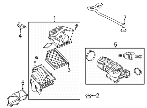 2021 Cadillac CT5 Filters Diagram 1 - Thumbnail