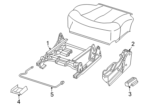 2007 Chevy Silverado 1500 Classic Power Seats Diagram 1 - Thumbnail