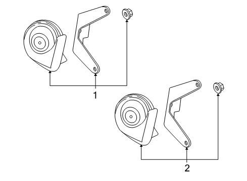 2009 Pontiac G6 Horn Diagram