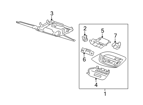 2007 Chevy Monte Carlo Overhead Console Diagram